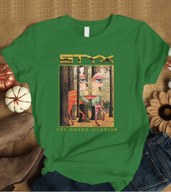T-Shirt: STYX The Grand Illusion T-Shirt STYX The Grand Illusion T-Shirt