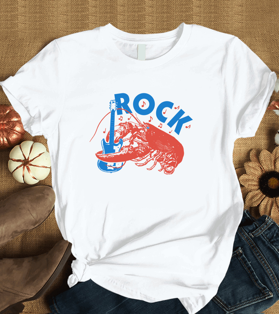 The B-52's Rock Lobster Guitar Music Fun T-Shirt