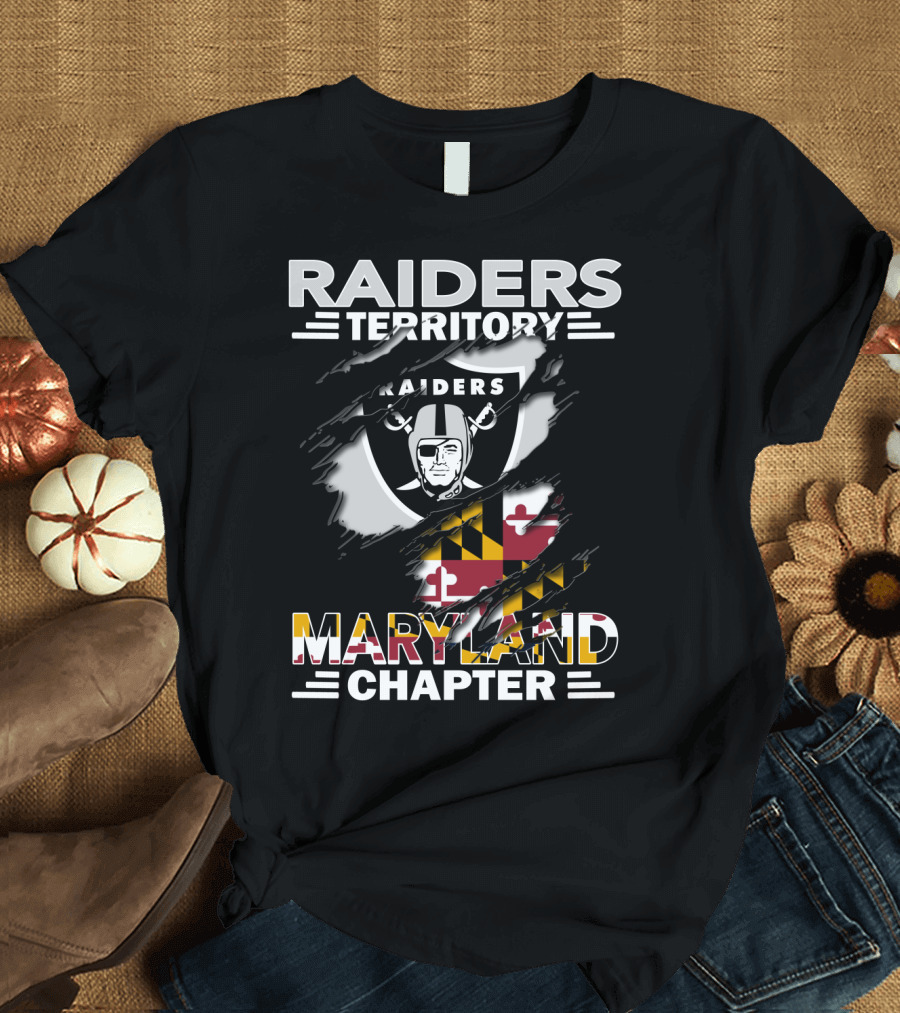RAIDERS Territory Maryland Chapter T-Shirt