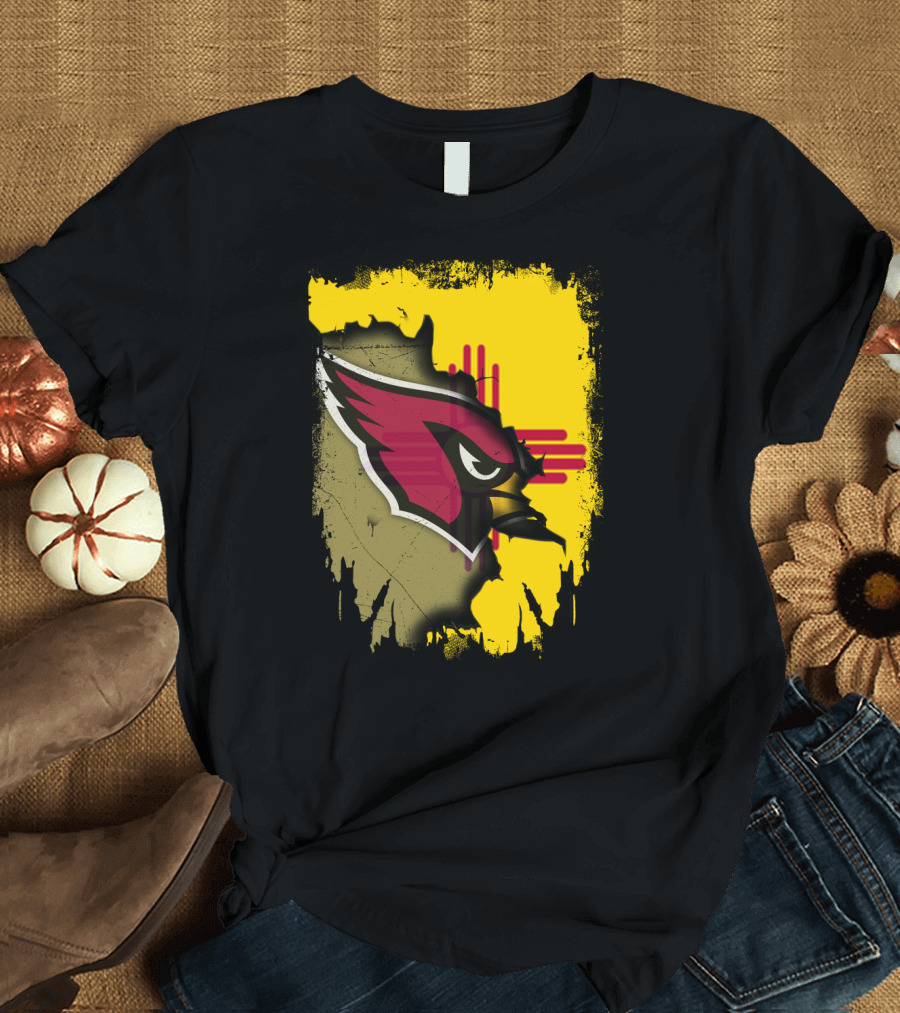 Together New Mexico Flag with Cardinals T-Shirt