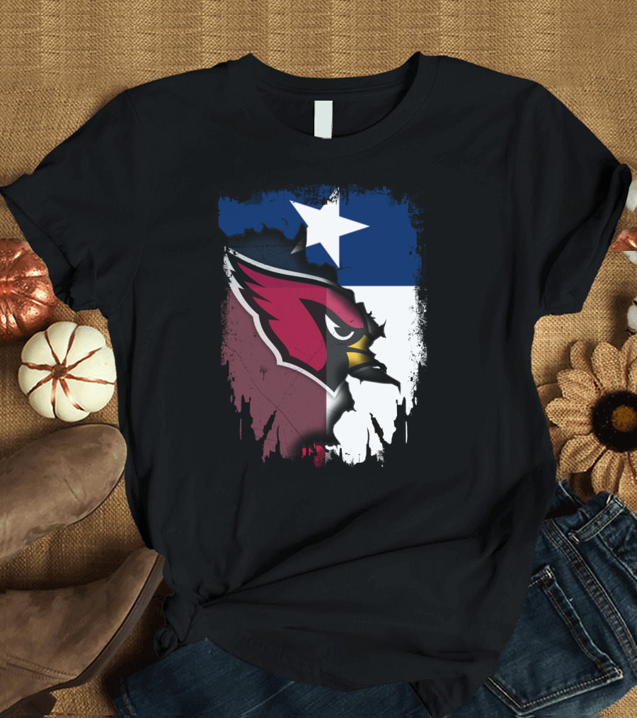 Texas Cardinals United Flag T-Shirt