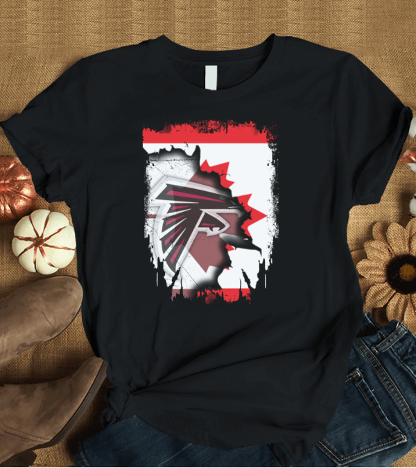 T-Shirt: Together Canada Falcons Flag Integration T-Shirt Together Canada Falcons Flag Integration T-Shirt