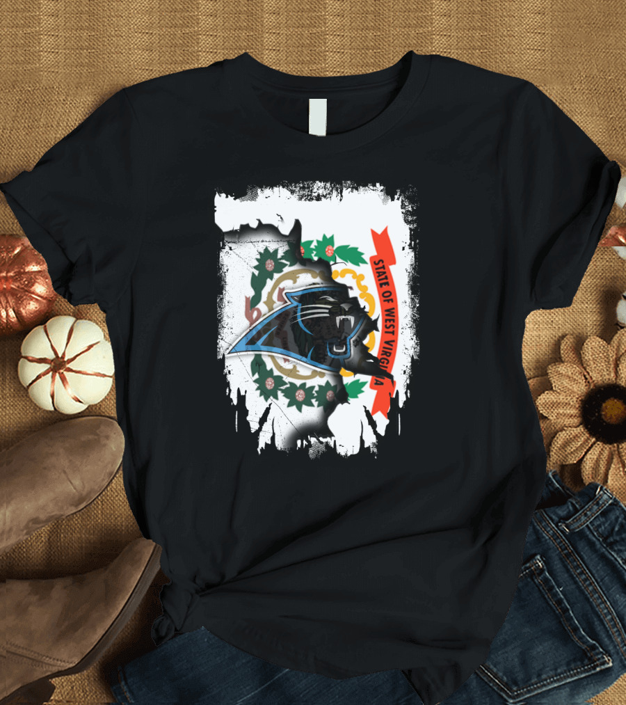 Together West Virginia State with Panthers T-Shirt