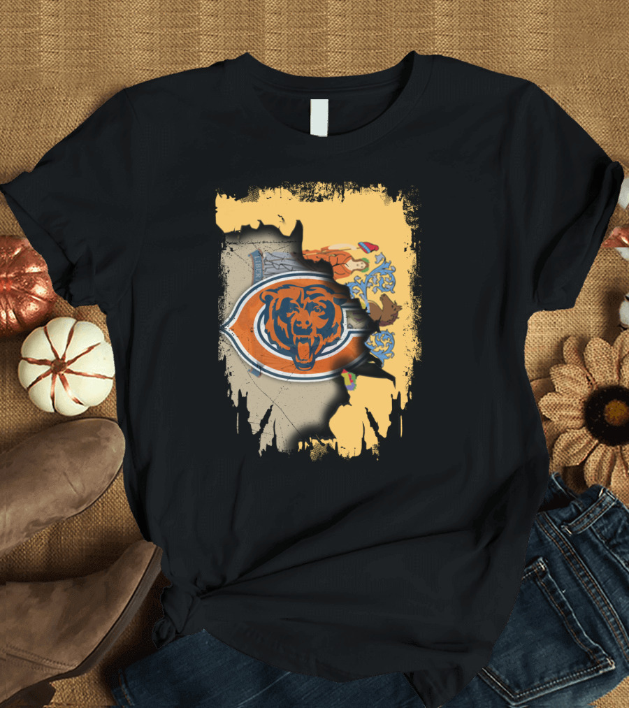 New Jersey Bears Emblem with State Map T-Shirt