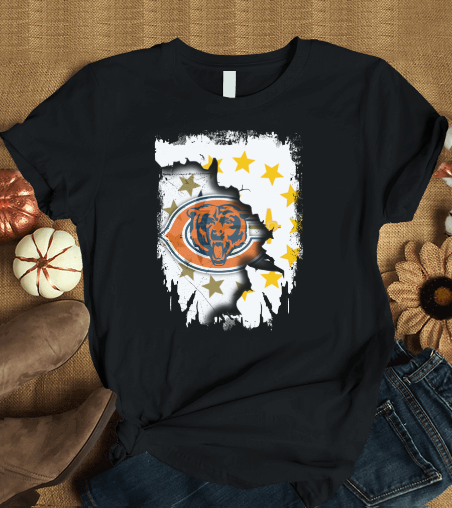 Rhode Island Bears Together with Stars T-Shirt