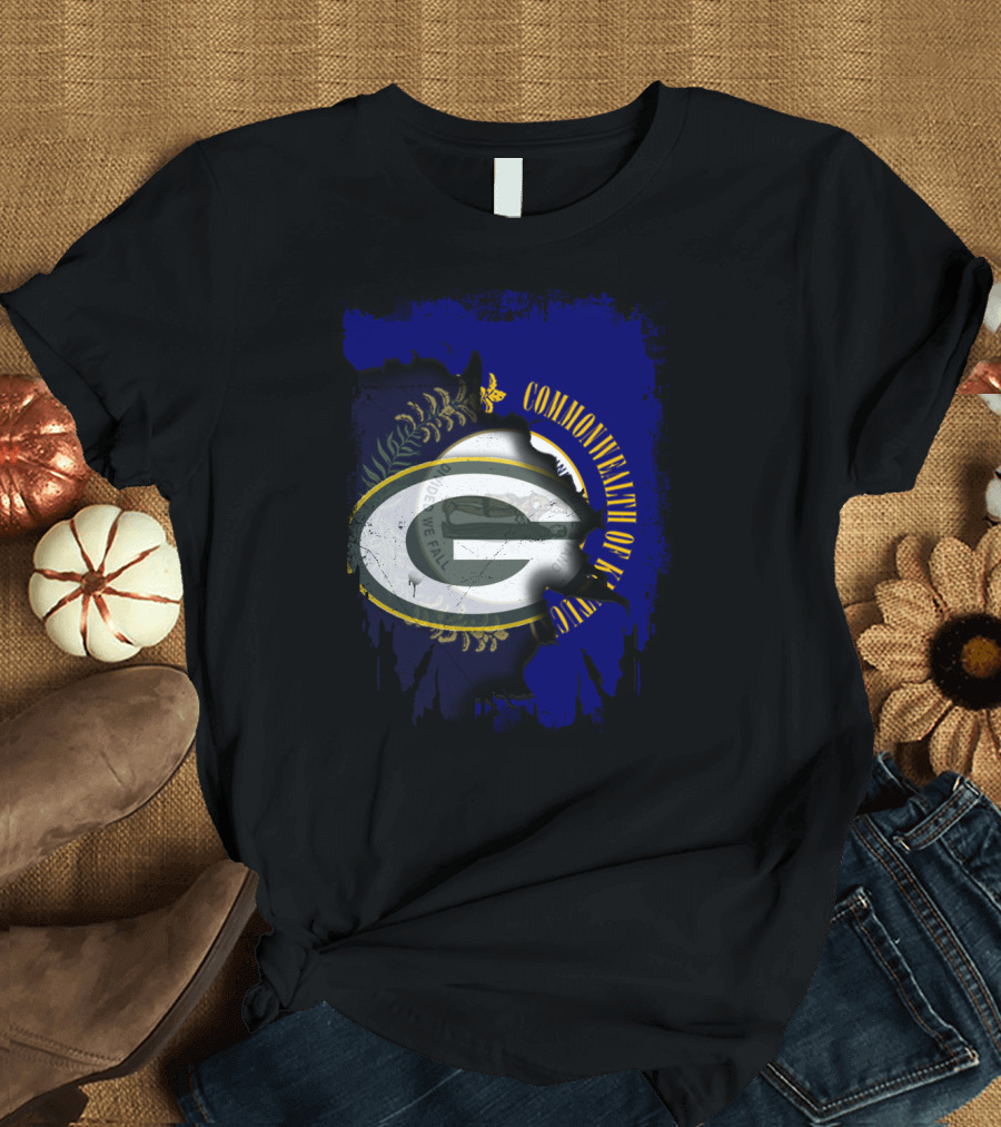 Commonwealth of Kentucky Green Bay Packers T-Shirt