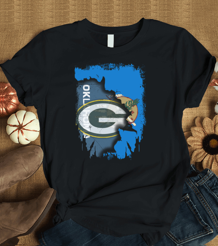 Oklahoma State with Green Bay Packers T-Shirt