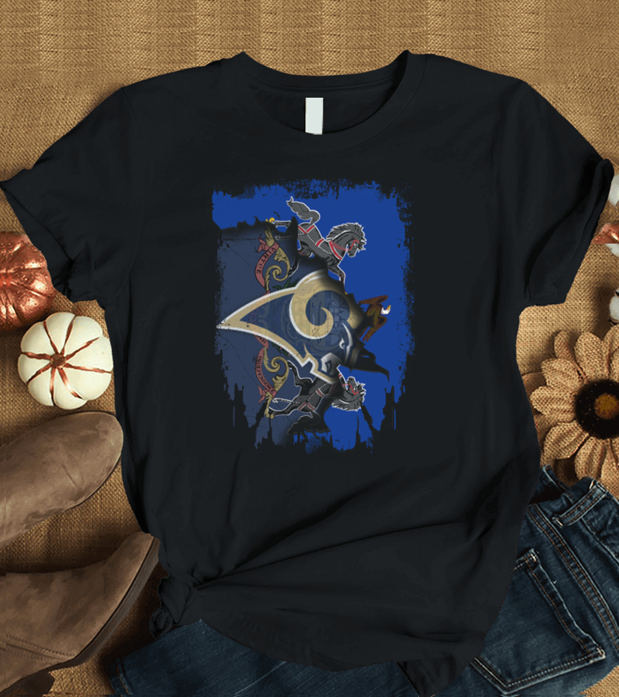 Pennsylvania Together With Rams Football Lions Crest T-Shirt