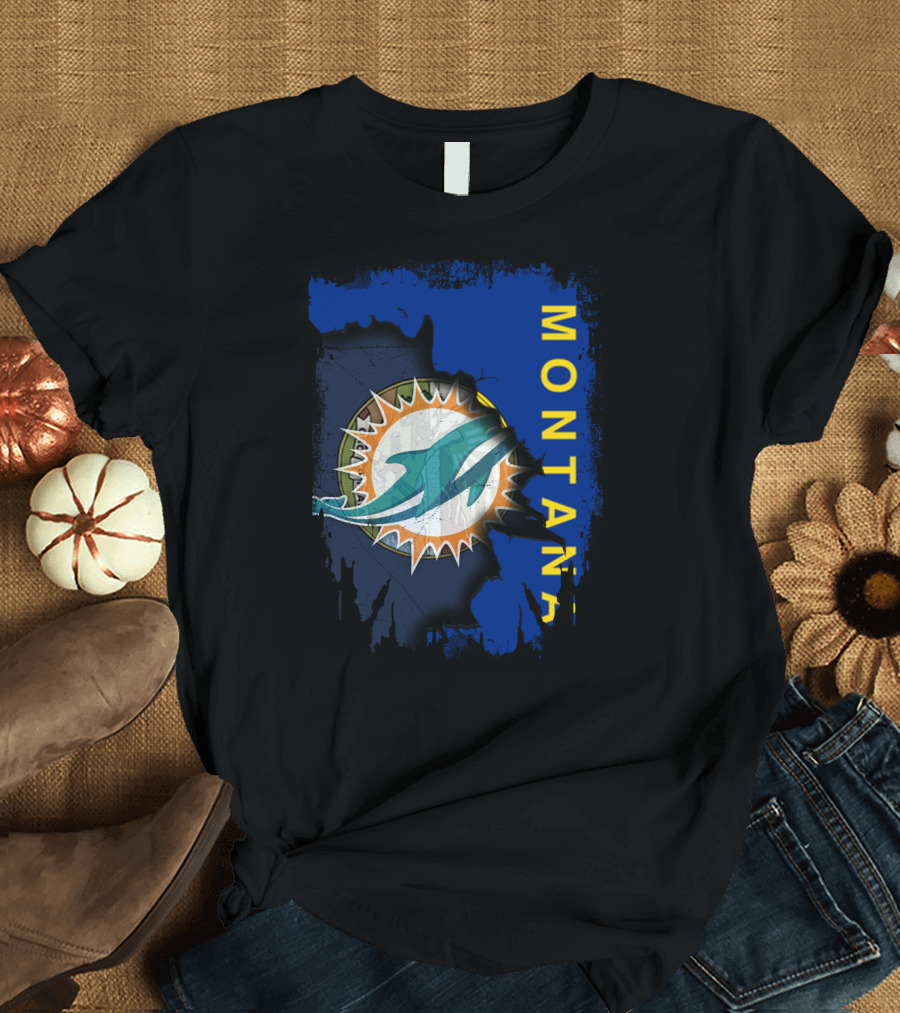 Montana Dolphins Fusion T-Shirt