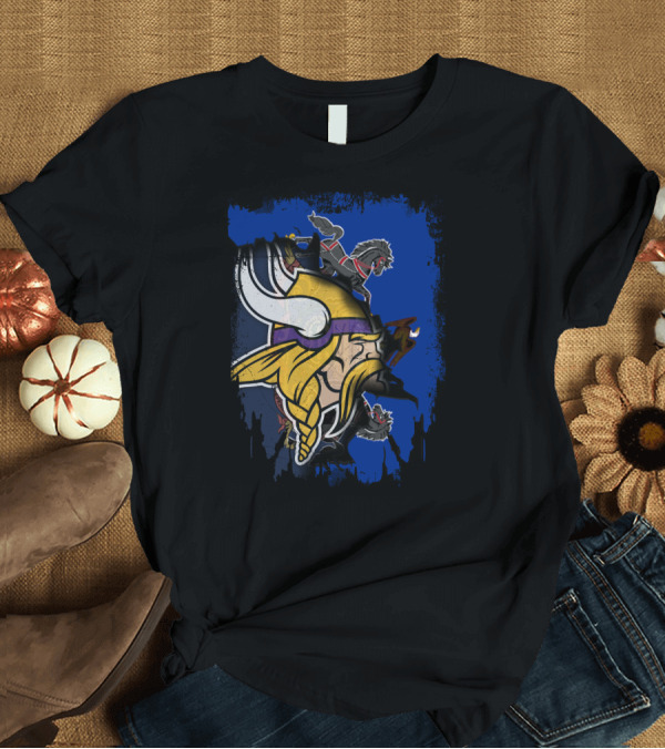 T-Shirt: Together Pennsylvania Vikings Iconic Warrior and Dragon T-Shirt Together Pennsylvania Vikings Iconic Warrior and Dragon T-Shirt