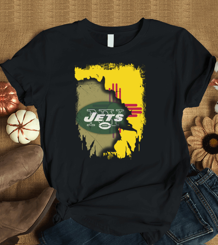 New Mexico Pride Meets Jets Fan Passion T-Shirt