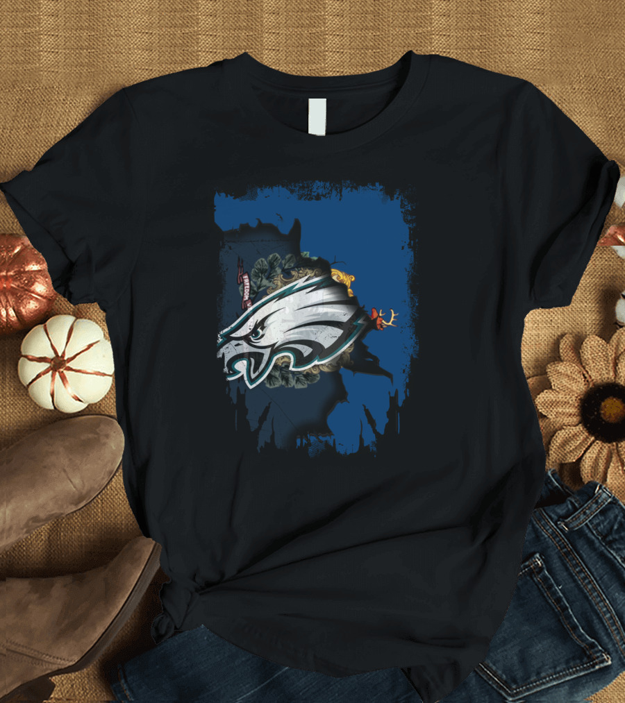 Together Vermont Philadelphia Eagles T-Shirt