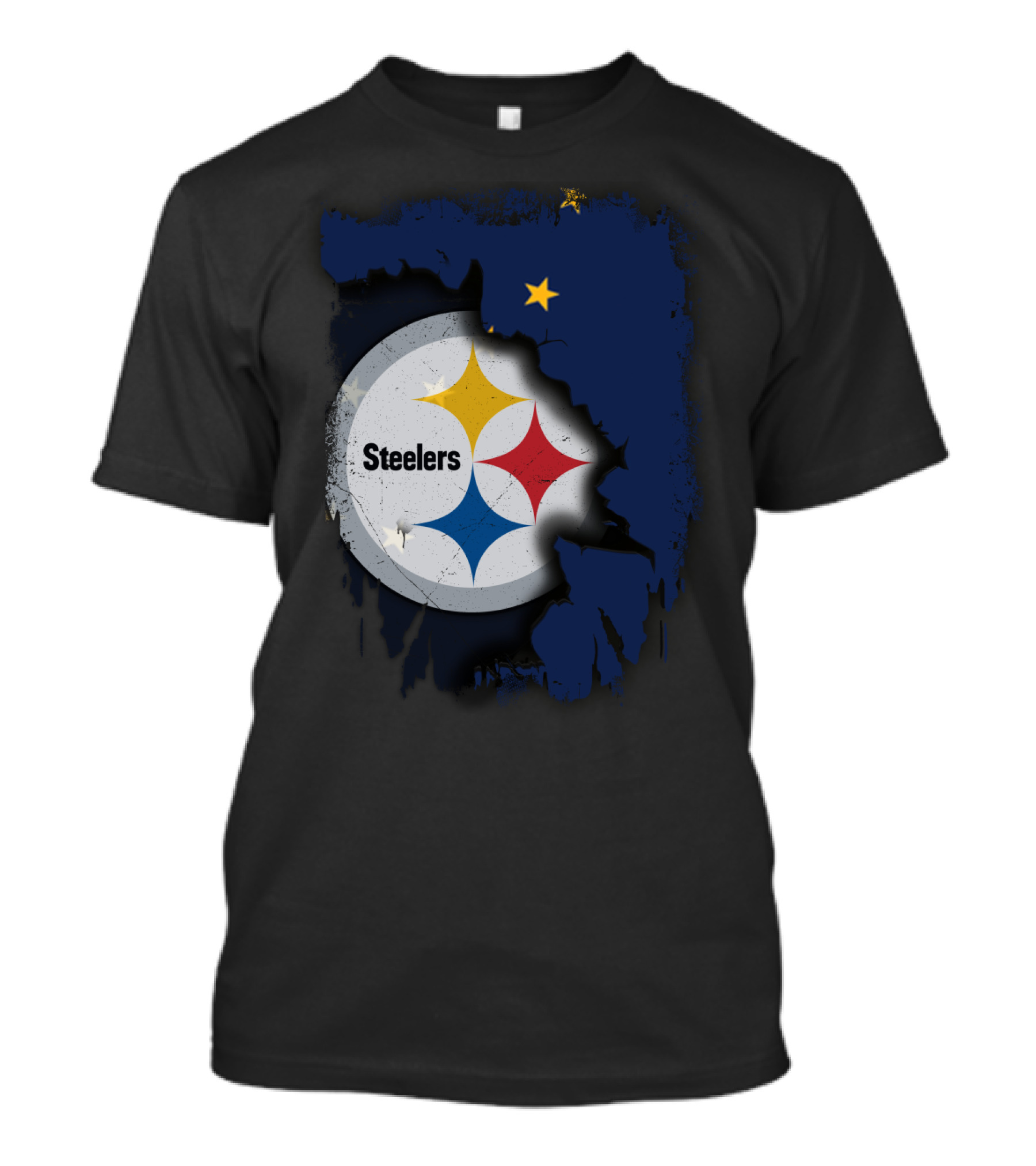 Together Alaska Steelers Logo And State T-Shirt