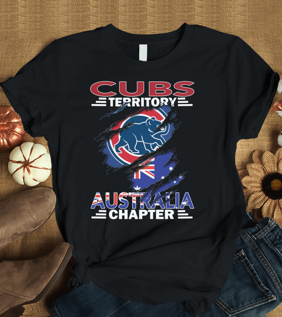Cubs Territory Australia Chapter Flag T-Shirt