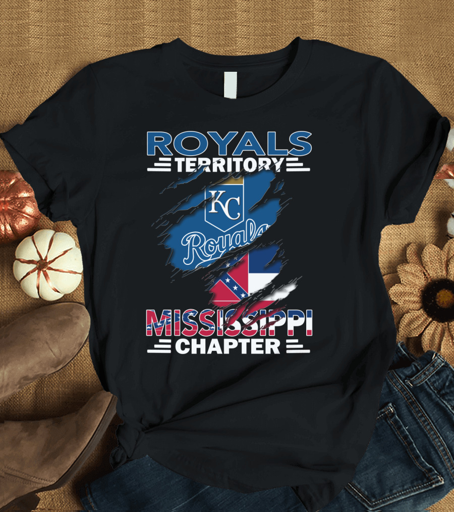 Royals Territory Kansas City Mississippi Chapter T-Shirt