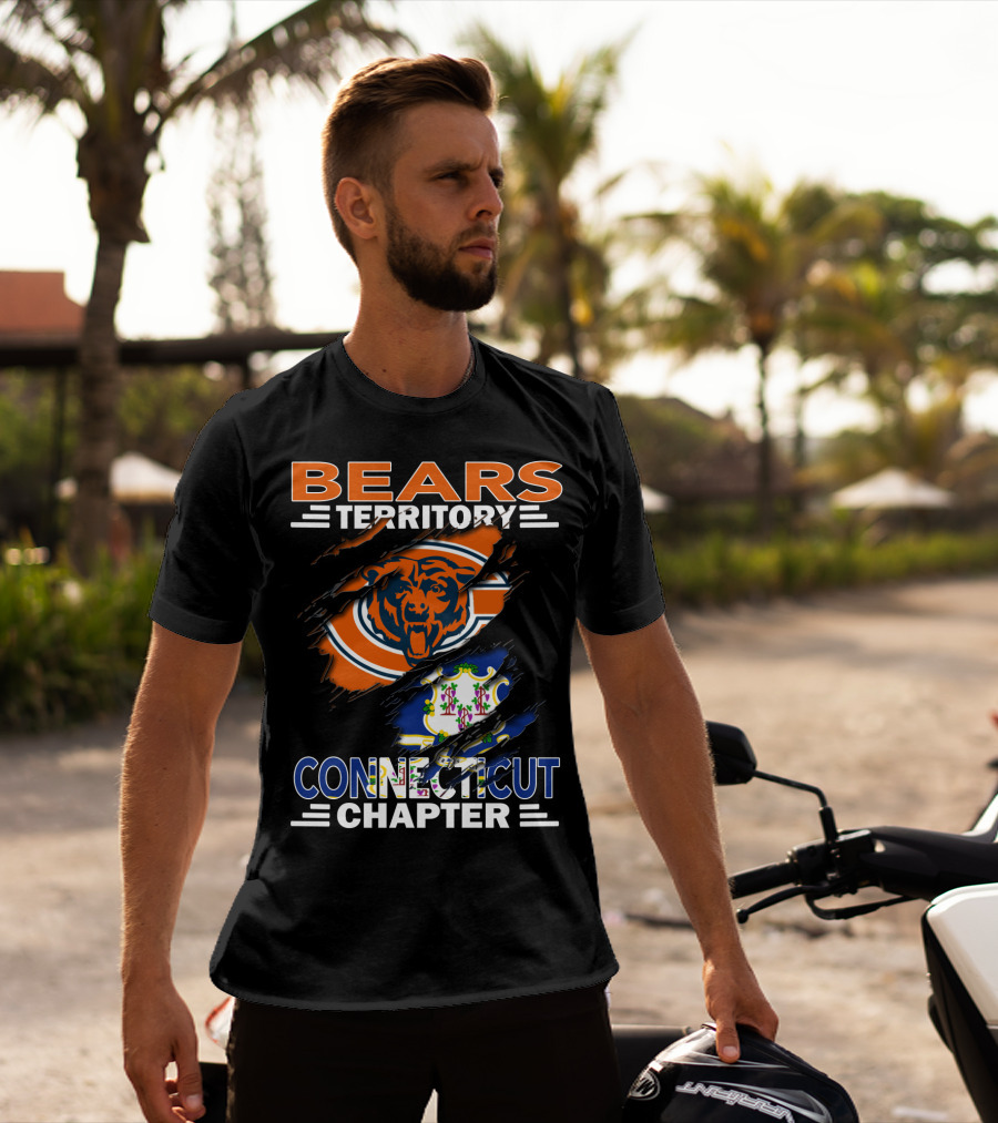 Bears Territory Chicago Bears Connecticut Chapter T-Shirt