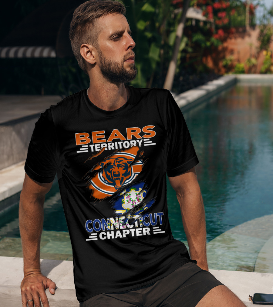 Bears Territory Chicago Bears Connecticut Chapter T-Shirt