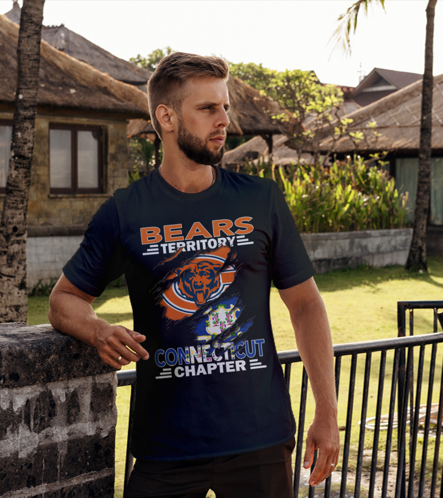Bears Territory Chicago Bears Connecticut Chapter T-Shirt