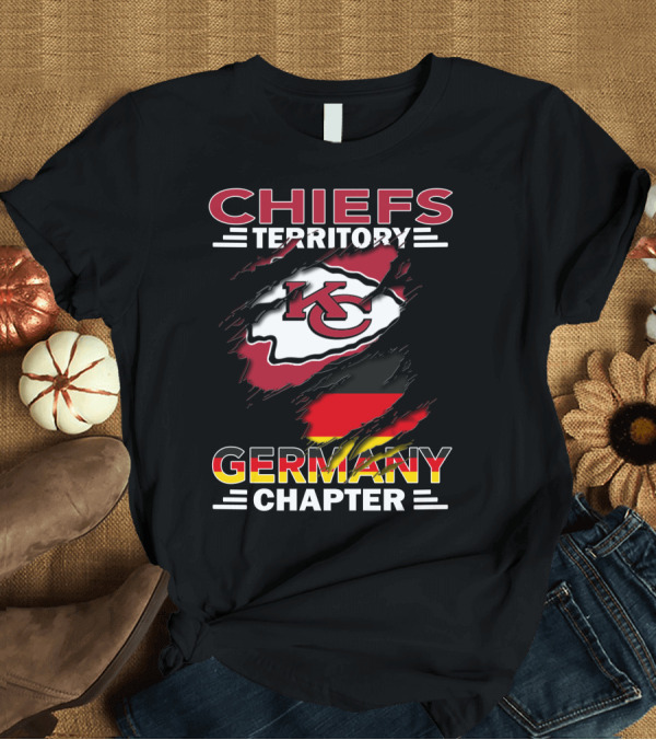 T-Shirt: Chiefs Territory KC Logo Germany Chapter T-Shirt Chiefs Territory KC Logo Germany Chapter T-Shirt