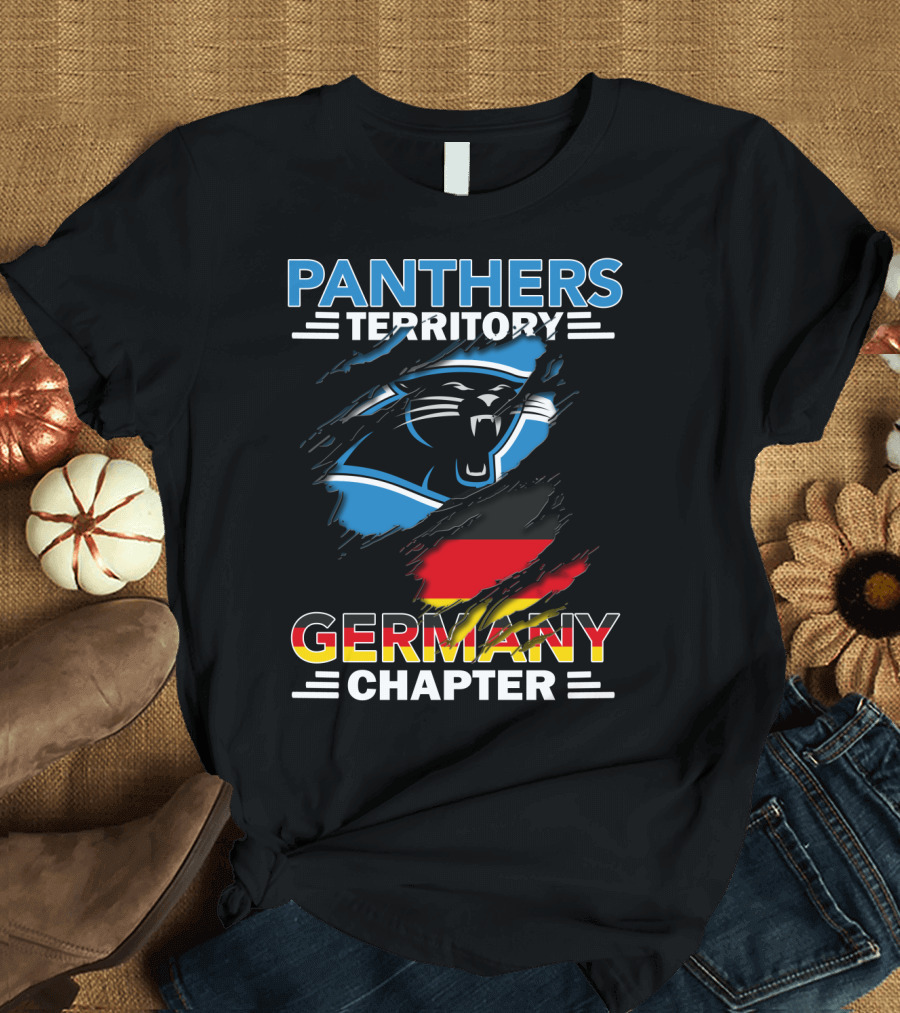 Panthers Territory Germany Chapter Flag T-Shirt