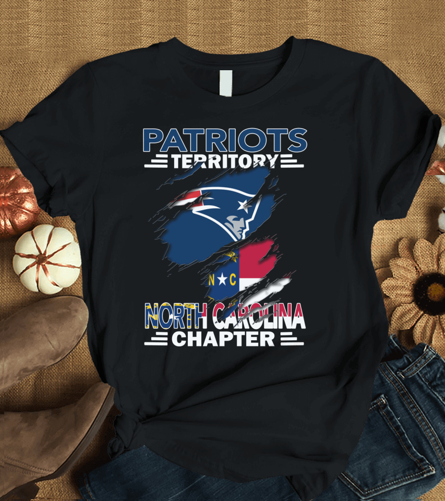 PATRIOTS TERRITORY NORTH CAROLINA CHAPTER FLAG T-Shirt