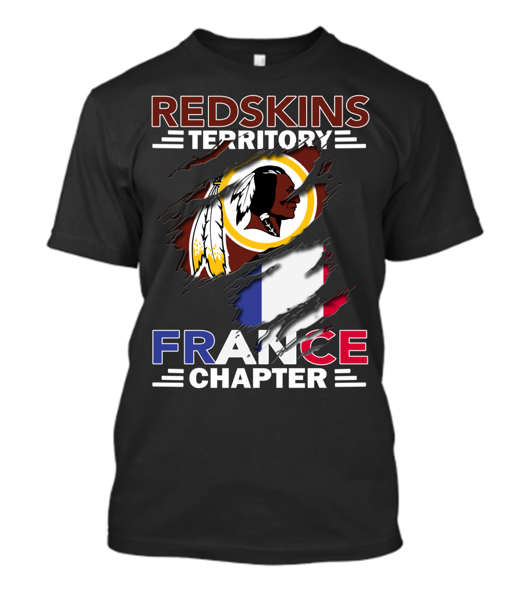 Redskins Territory France Chapter T-Shirt