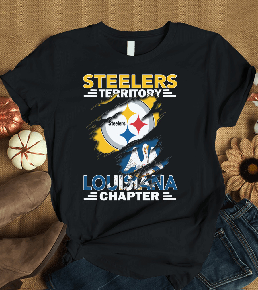 Steelers Territory Louisiana Chapter Fan Alliance T-Shirt