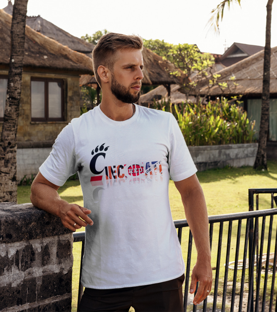 Cincinnati Bearcats Reds Bengals FC Cincinnati T-Shirt