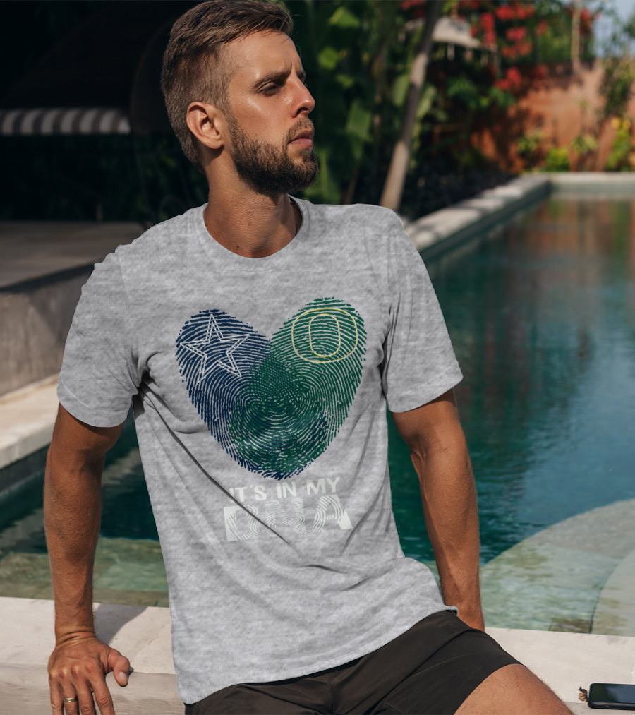 Dallas Cowboys Oregon It's In My Dna T-Shirt