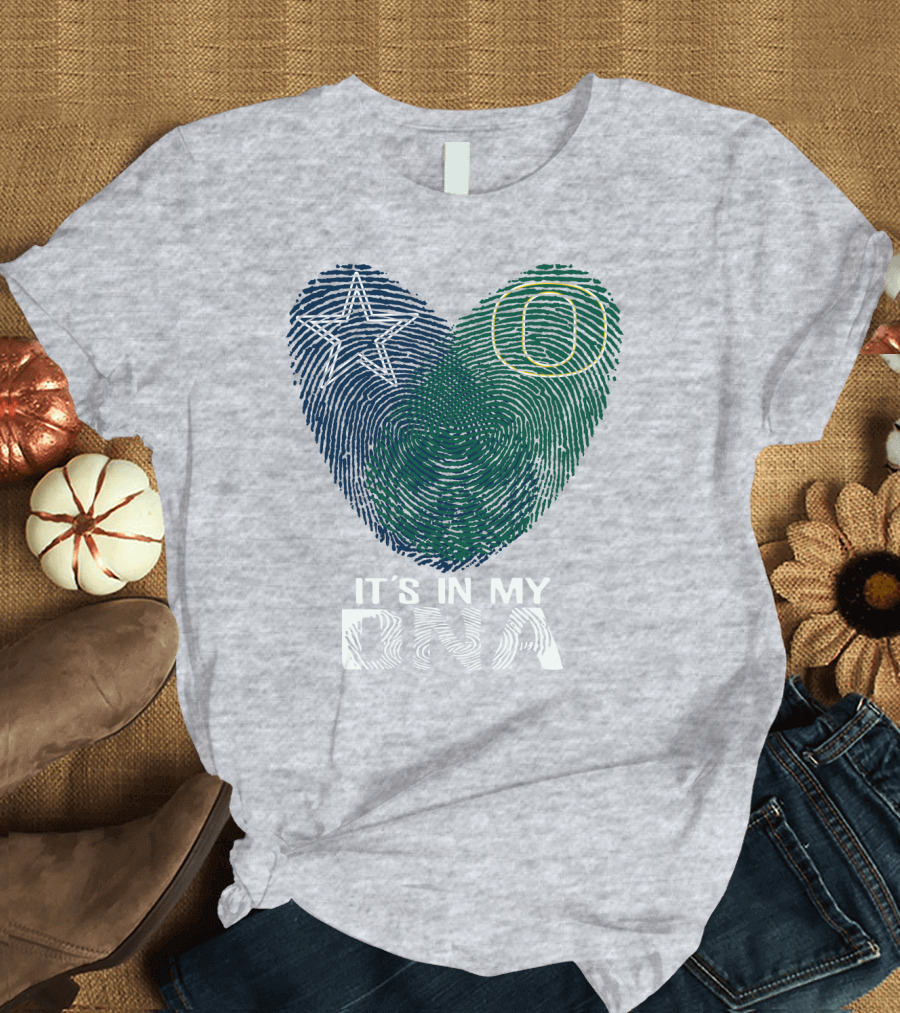 Dallas Cowboys Oregon It's In My Dna T-Shirt