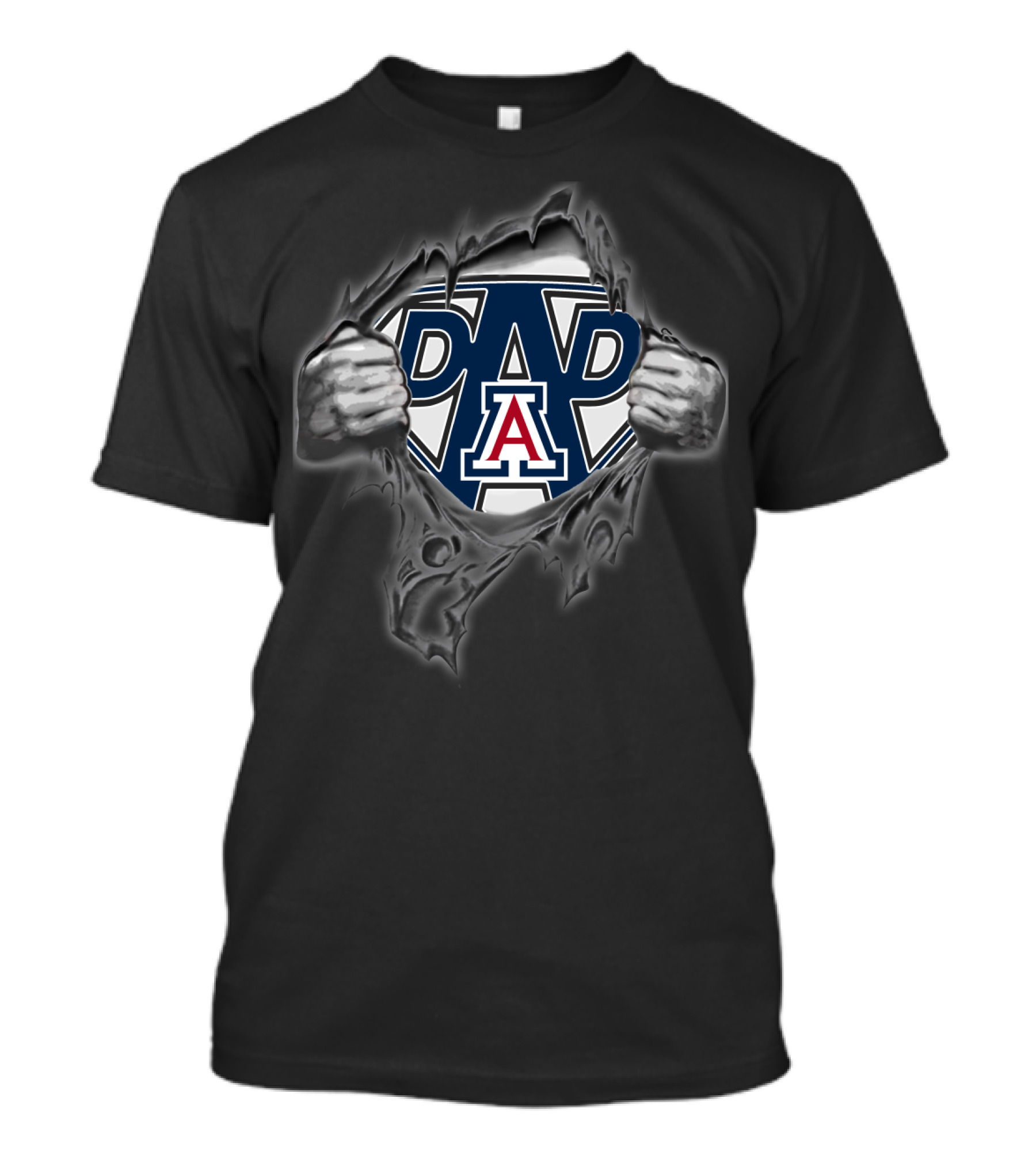 Arizona Wildcats Super Dad T-Shirt