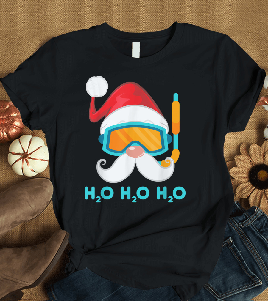 Santa Claus H2O Snorkeling Lover T-Shirt