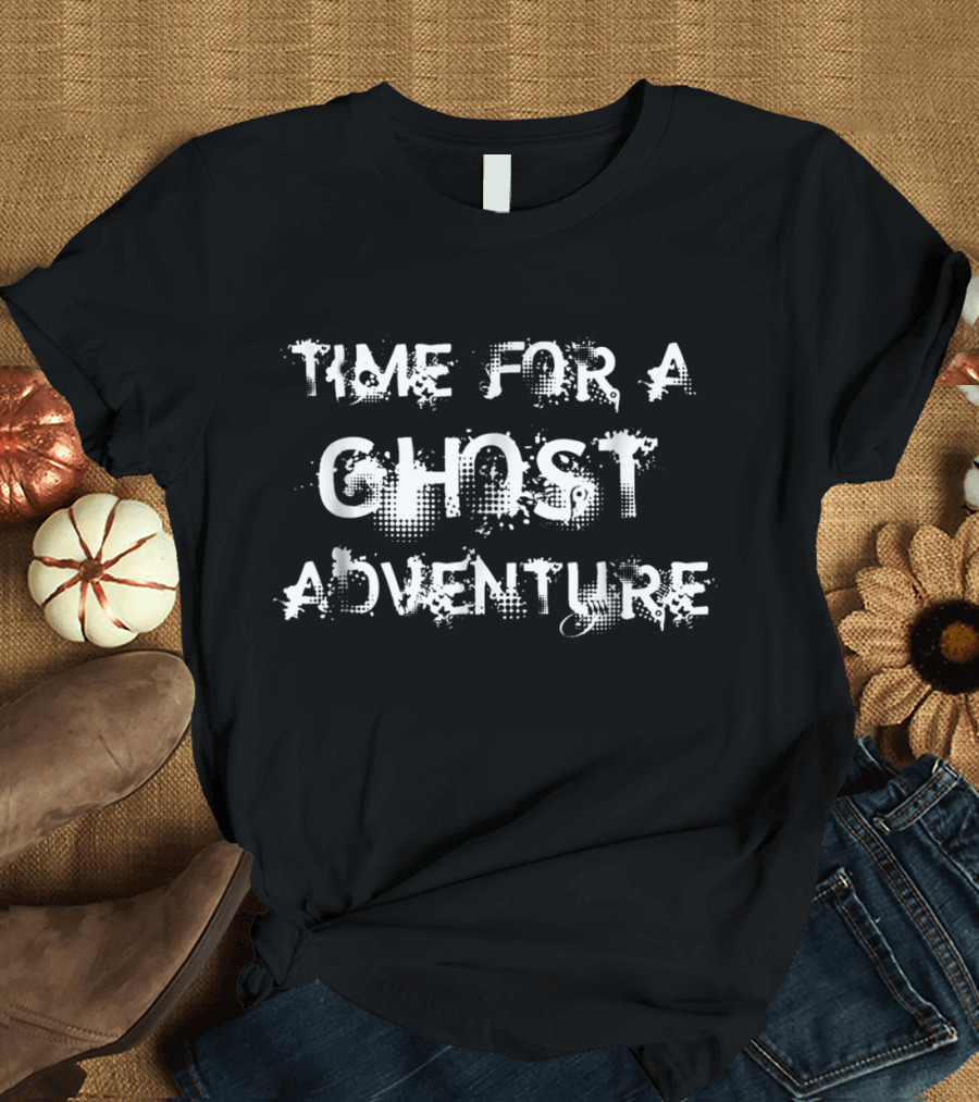 Time for a Ghost Adventure Halloween Spirit Quest T-Shirt