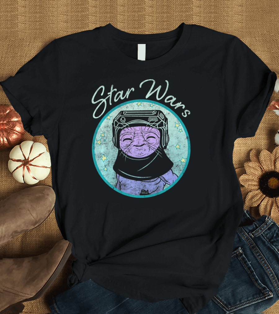 Star Wars Babu Frik The Rise Of Skywalker Pastel Stars T-Shirt