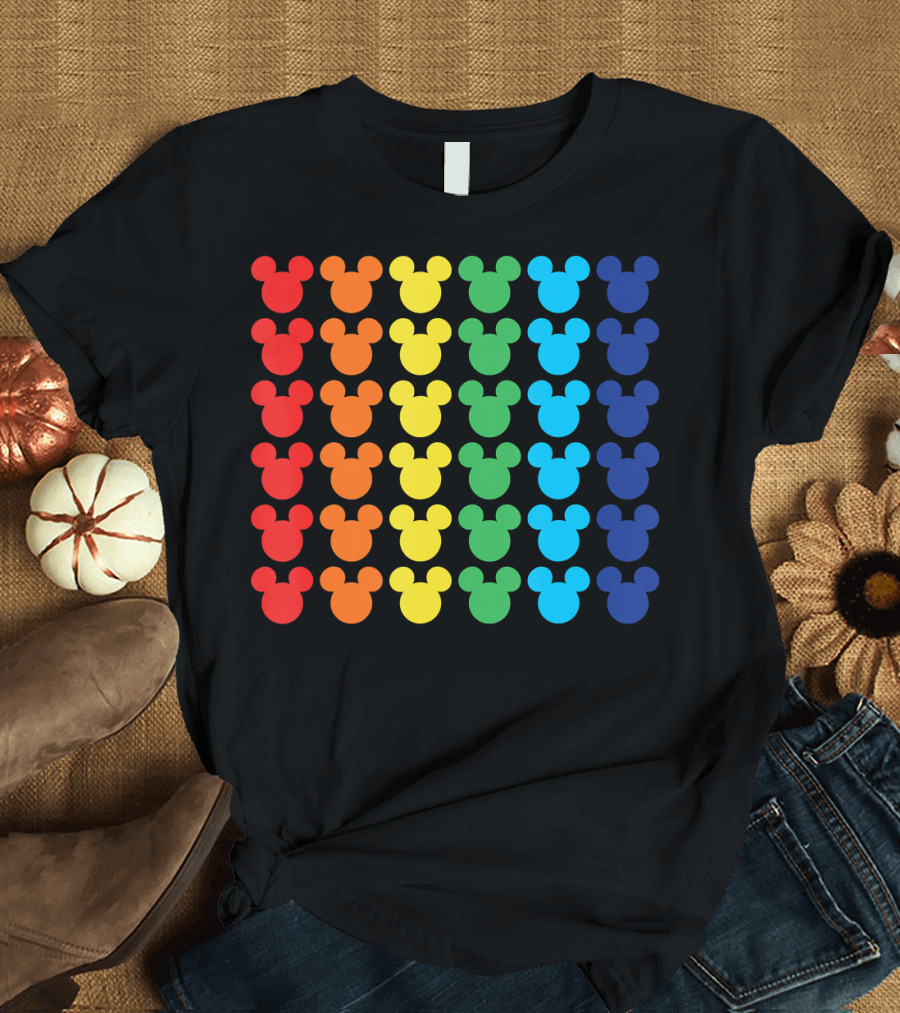 Disney Mickey Mouse Rainbow T-Shirt