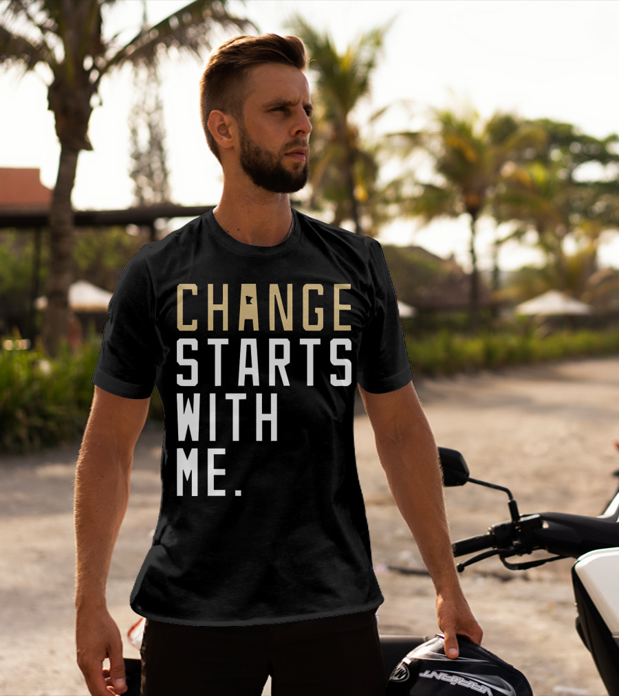 Change Starts With Me Minnesota State Motivation T-Shirt