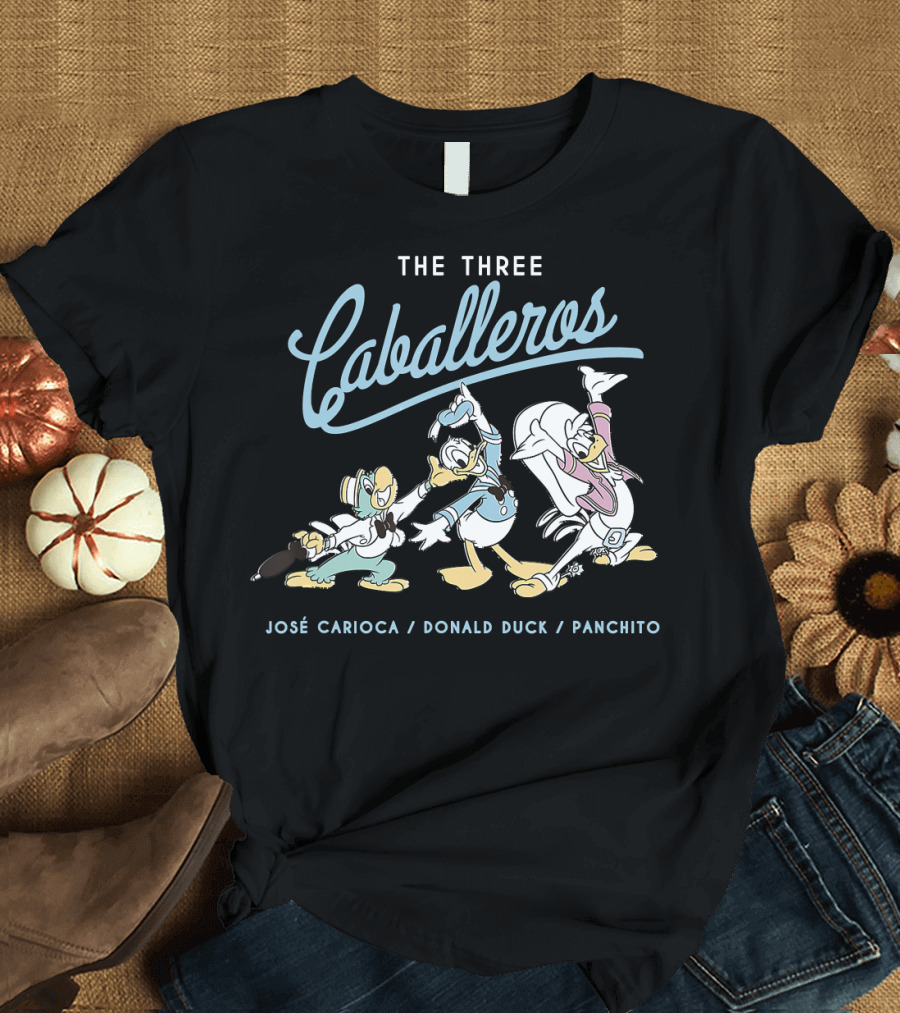 The Three Caballeros José Carioca Donald Duck Panchito T-Shirt