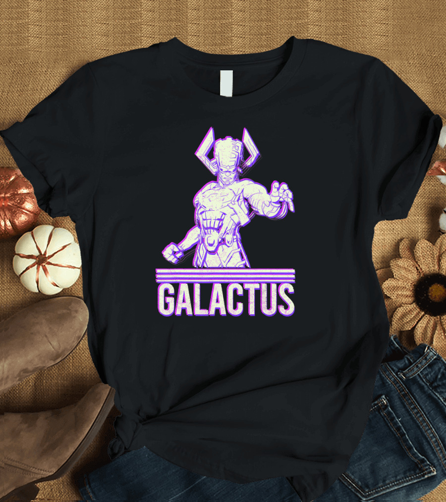 Marvel Galactus 3D Purple Cosmic Entity T-Shirt