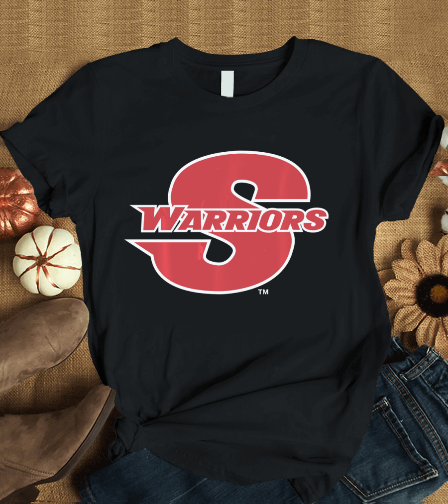 NCAA Cal State University Stanislaus Warriors Logo S T-Shirt
