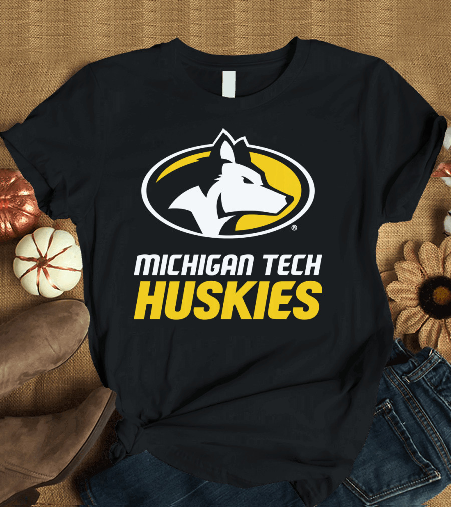 Michigan Tech Huskies NCAA Michigan Technological University T-Shirt