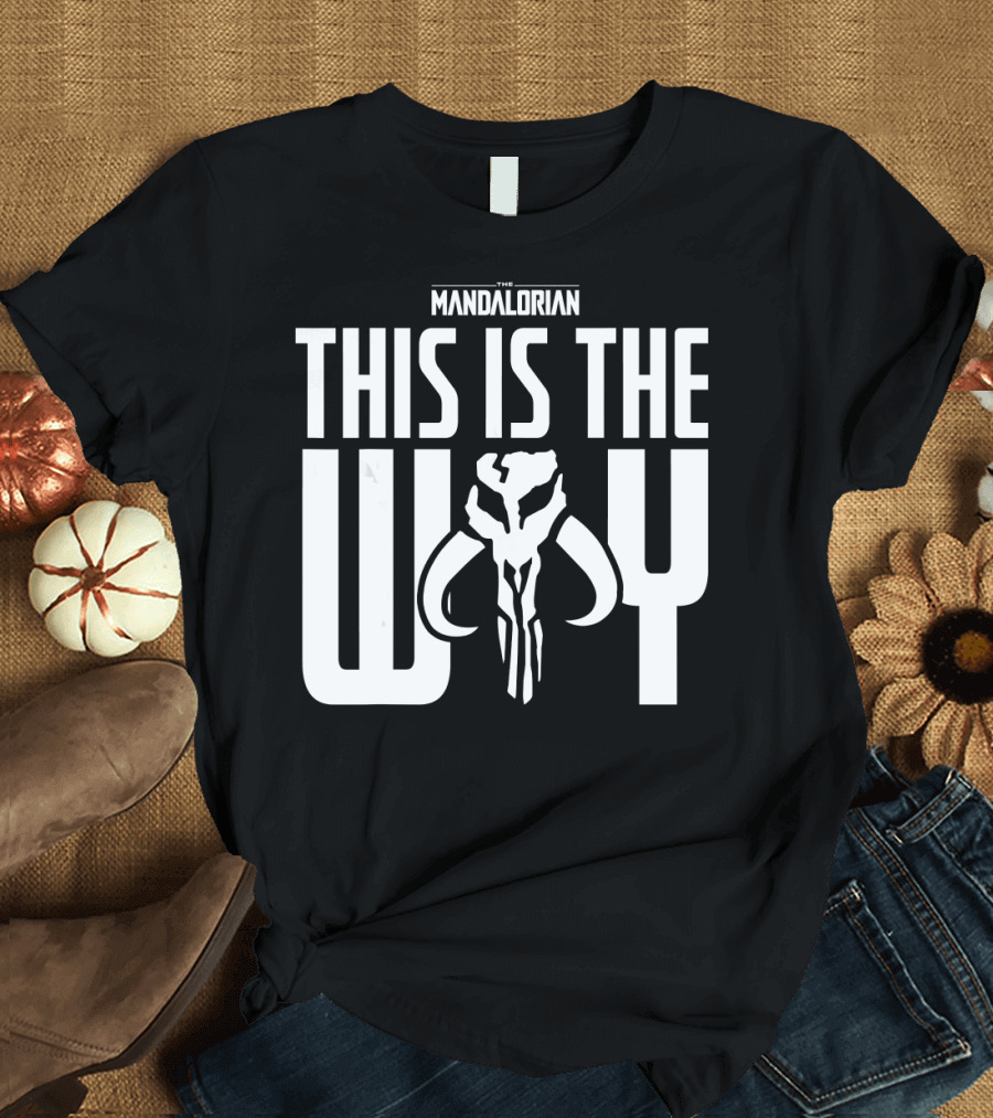 Star Wars The Mandalorian This Is The Way Mythosaur Emblem T-Shirt