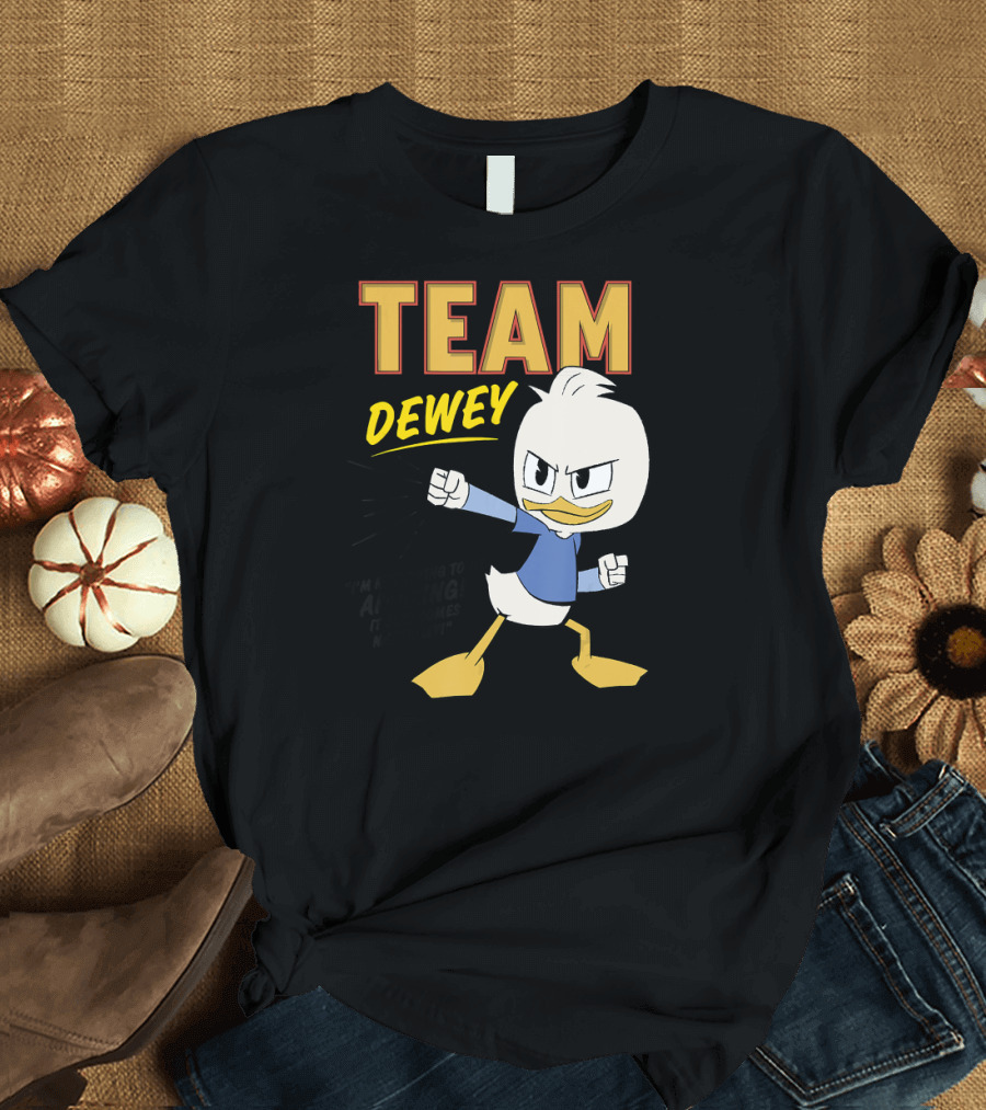 Disney DuckTales Team Dewey I'm Not Trying to Be Amazing It Just Comes Naturally T-Shirt