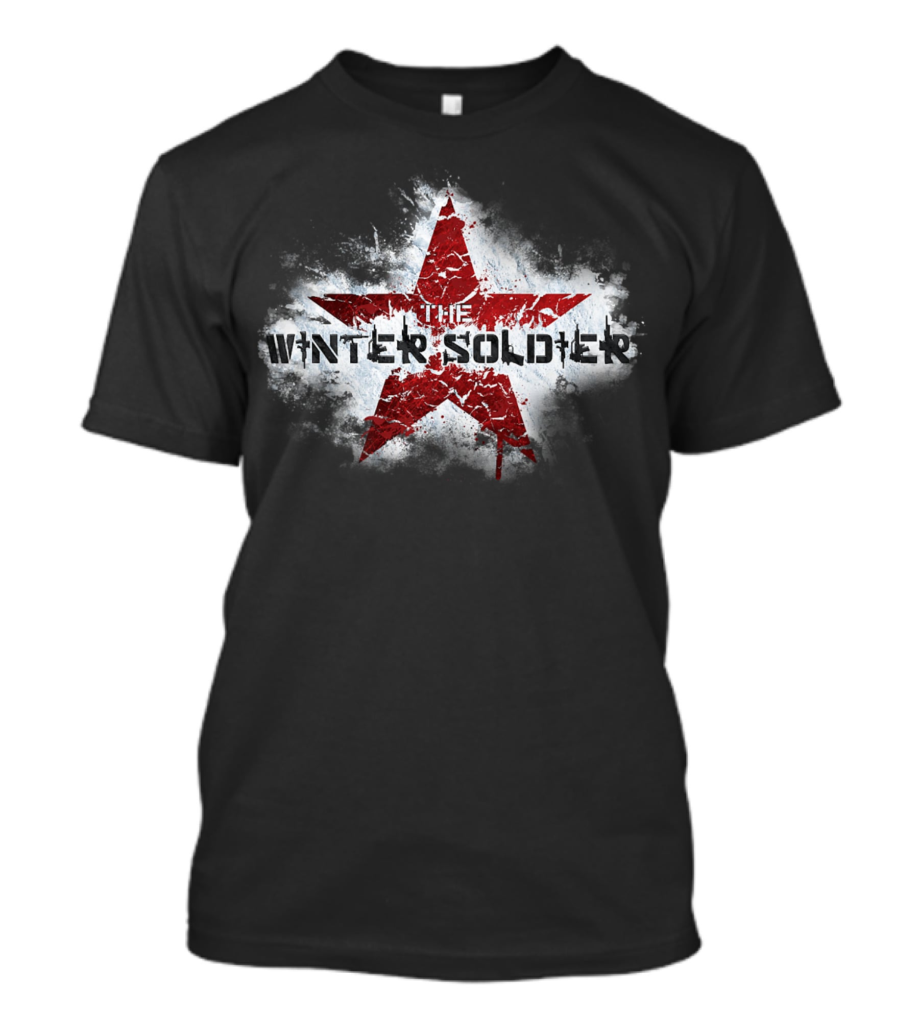 Marvel Captain America The Winter Soldier Red Star Emblem T-Shirt