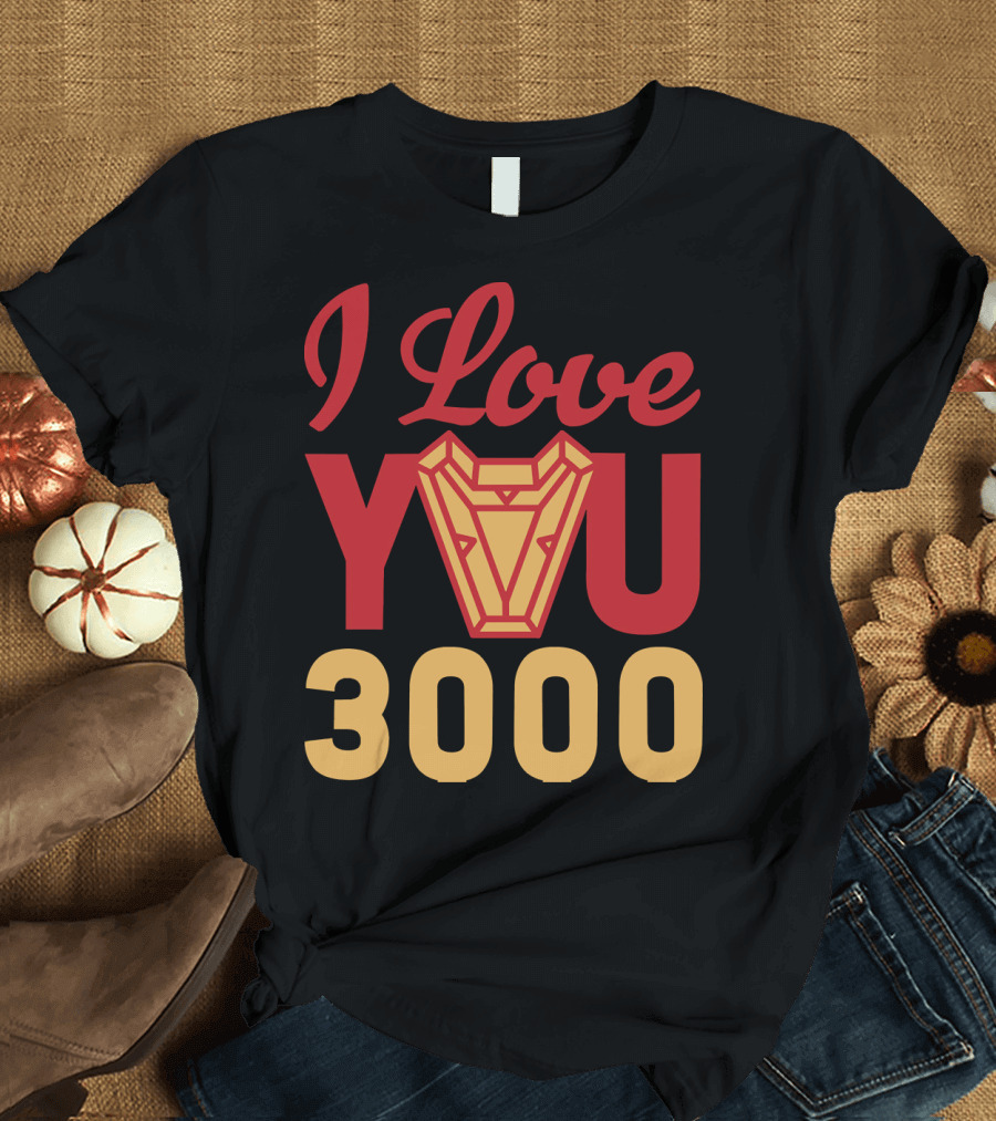 I Love You 3000 Marvel Arc Reactor T-Shirt