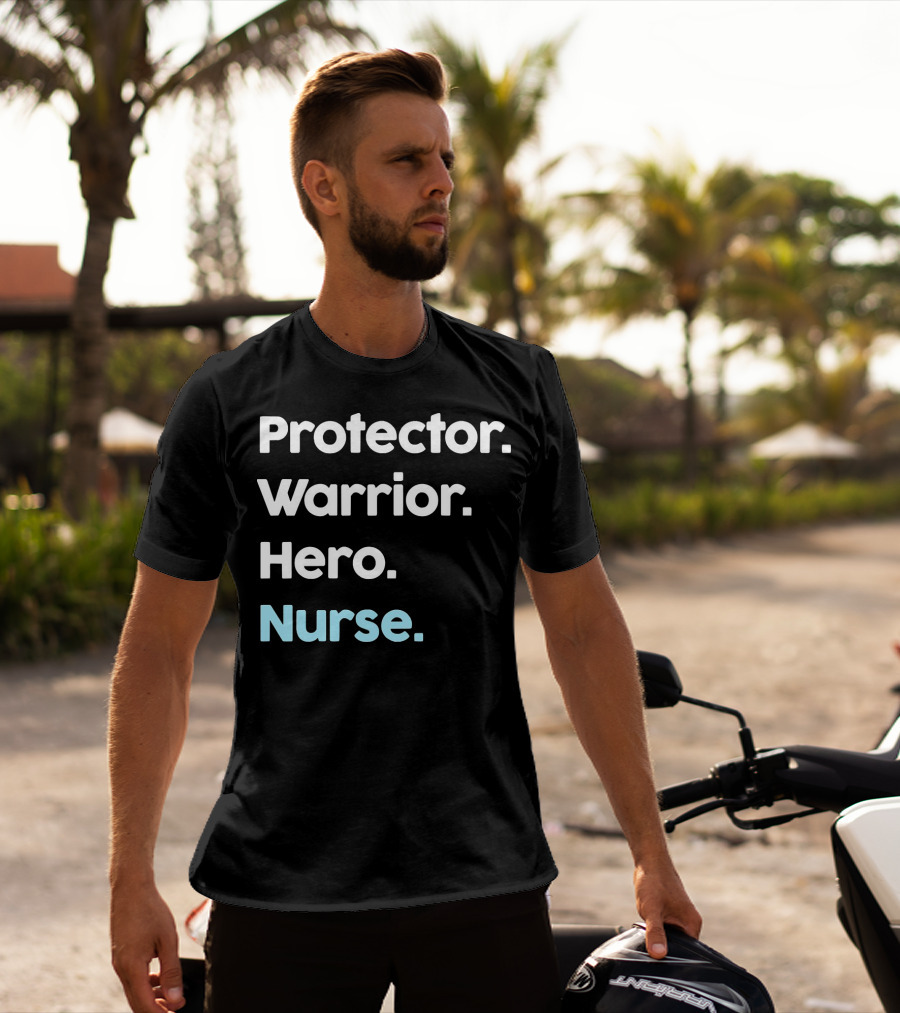 Protector Warrior Hero Nurse Classic Ladies T-Shirt