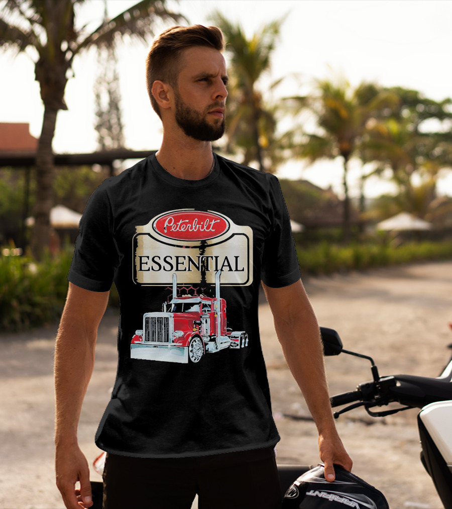 Peterbilt Essential Red Truck T-Shirt