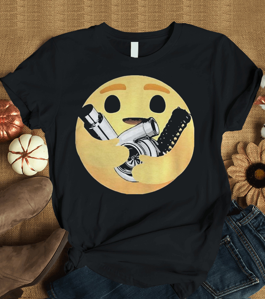 Hugging Emoji Turbocharger Car Enthusiast T-Shirt