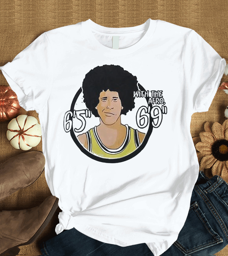 Fletch with the Afro 6’5” 6’9” Retro Basketball T-Shirt