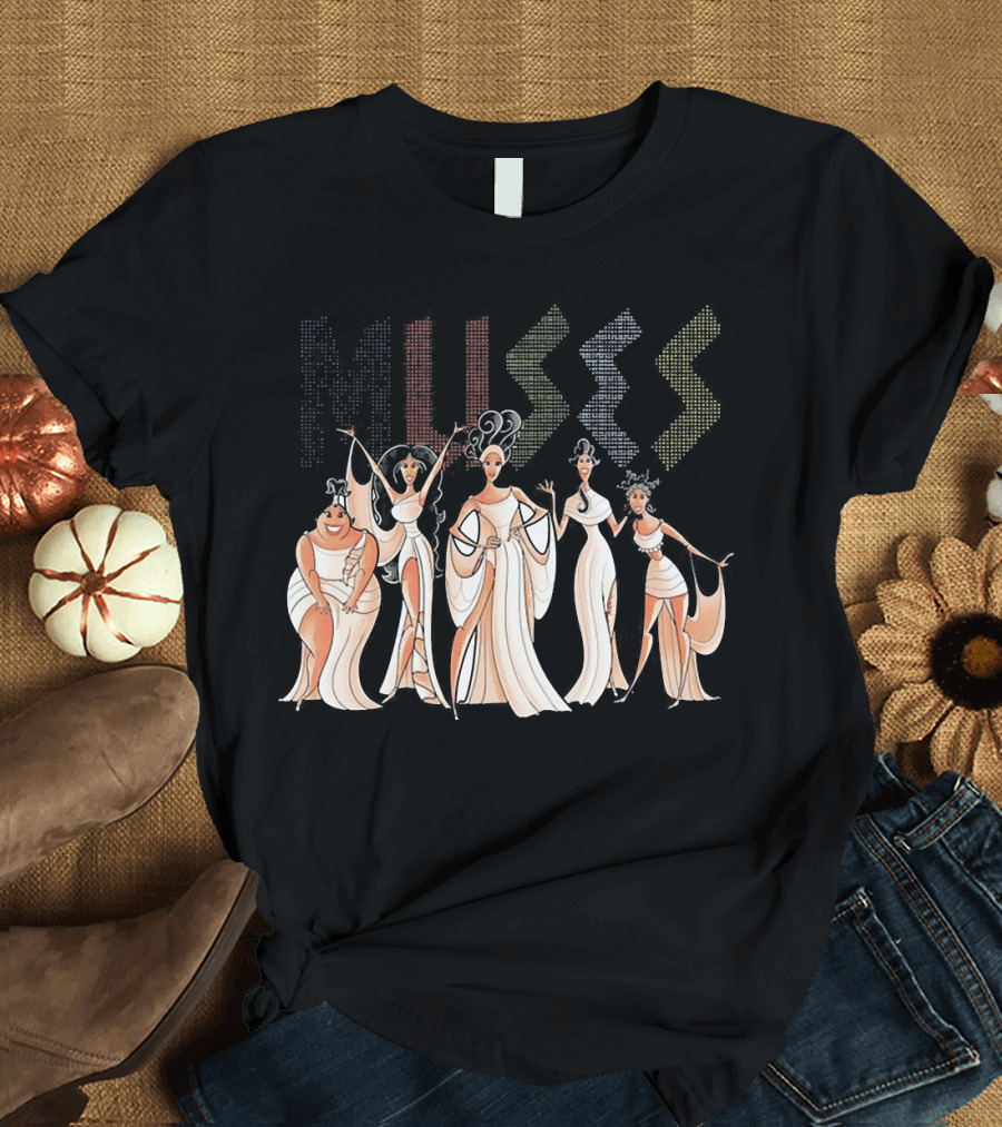 Women Are More Than Muses Feminist Fashion Empowerment with Iconic Muses T-Shirt