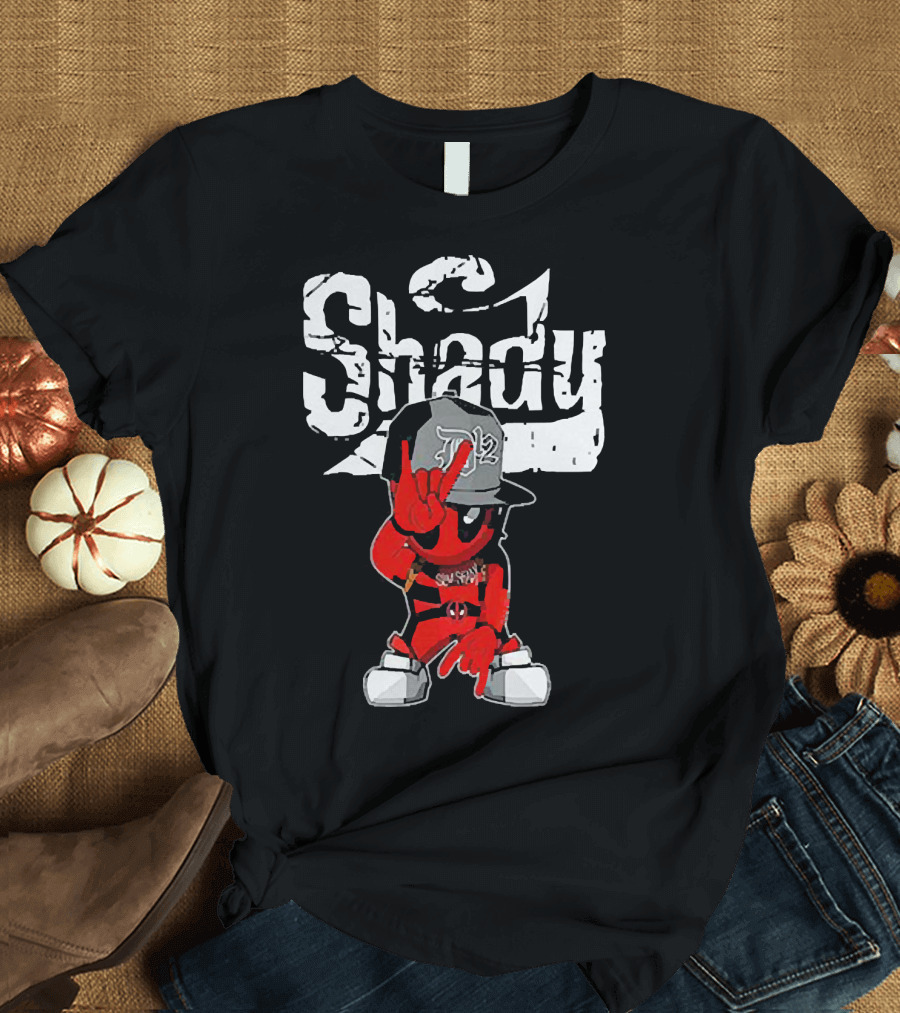 Baby Deadpool Slim Shady Rap Icon Crossover T-Shirt